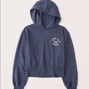 Abercrombie & Fitch Apres Club Colorado Crop Hoodie